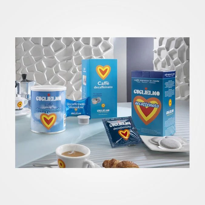 Caffè Guglielmo cialde decaffeinato 30 pz