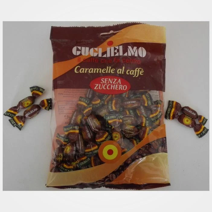 Caramelle al caffè senza zucchero 125g