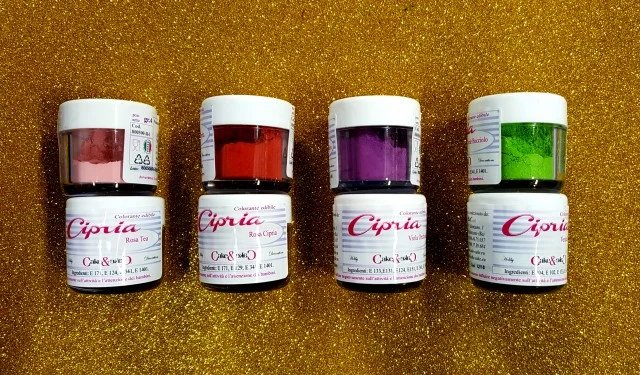 Cipria. Sfuma e Colora. Coloranti Lipo in polvere in oltre 50 tonalità
