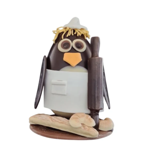 UOVO DI PASQUA PINGUINO “ IL PANETTIERE ”