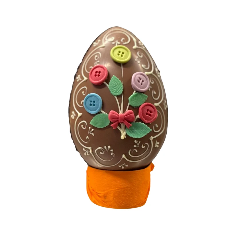 UOVO DI PASQUA “FIORI”. 500 GRAMMI