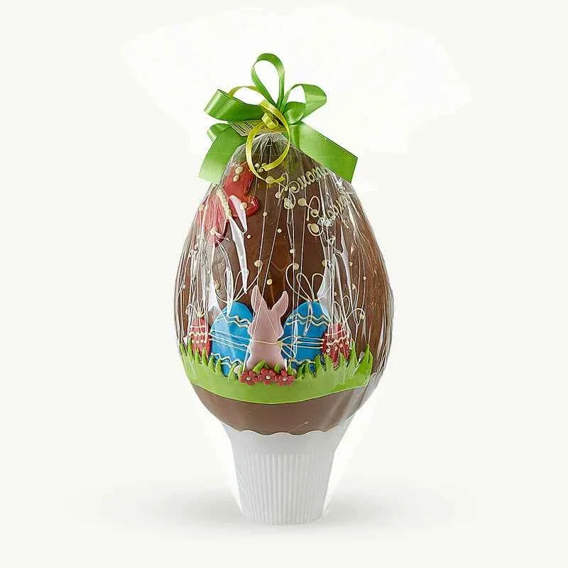 Uovo decorato con dedica personalizzata