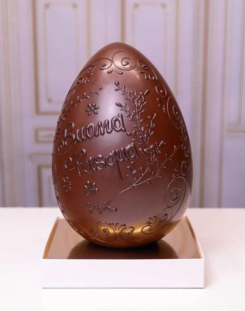 Uovo Decoro Personalizzabile Senza Lattosio e Senza Glutine.