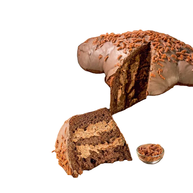 Colomba Artigianale Farcita con Crema al Caramello Salato 1kg