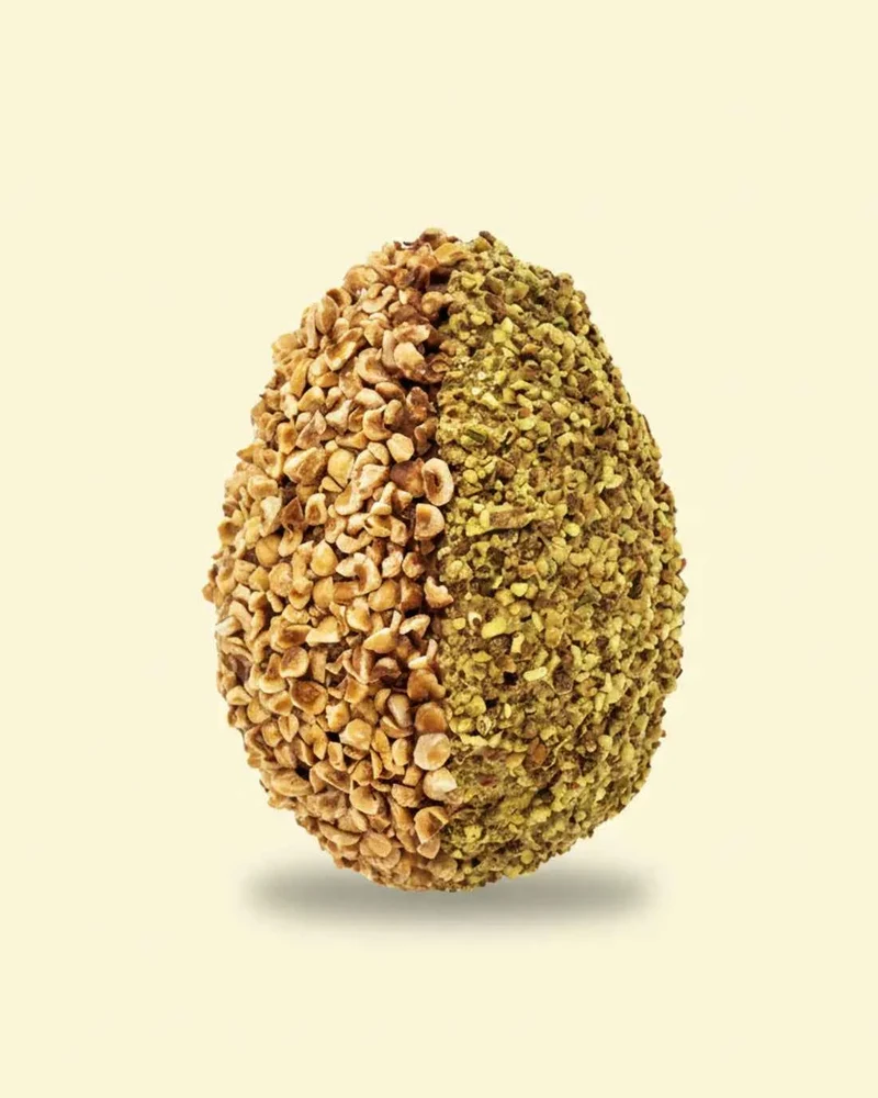 UOVO GRANELLATO NOCCIOPISTACCHIO. 450 GRAMMI