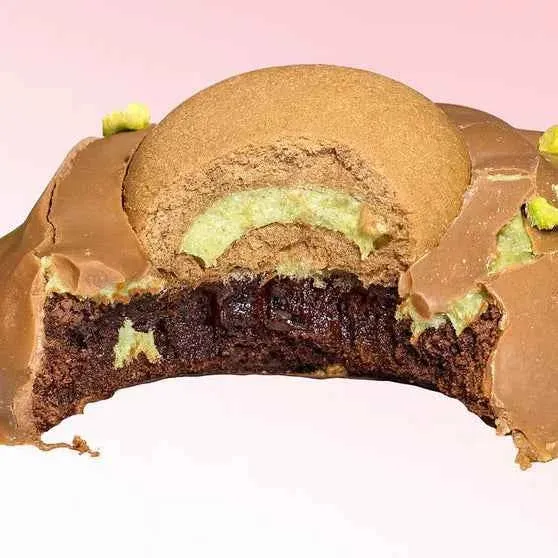 Biscotto Crumble Pistacchioso al Cioccolato
