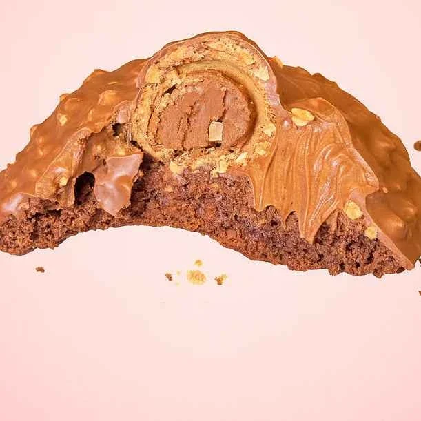 Rocher Crumble Cookies – Double Chocolate