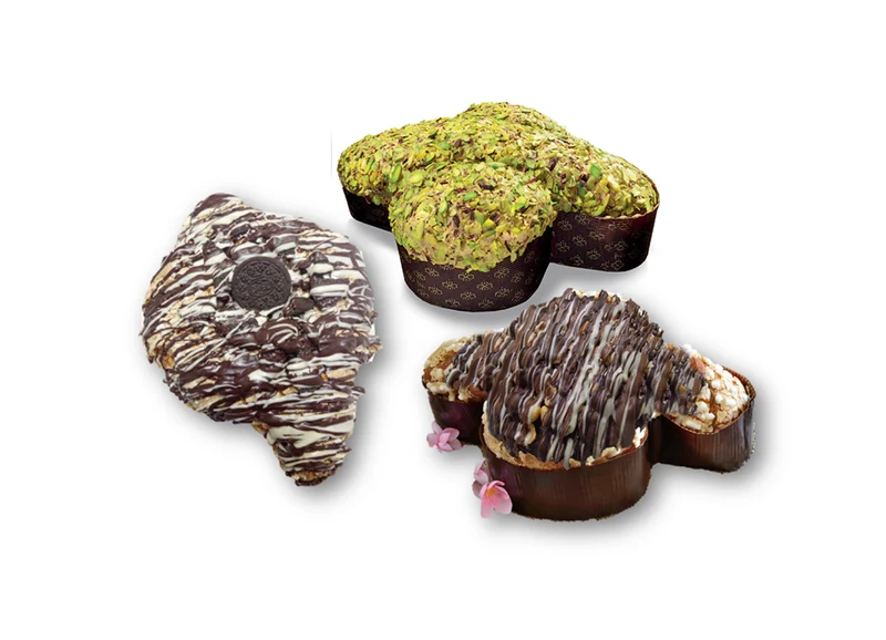 Colomba artigianale maxi farcita kg 1,2 al cioccolato