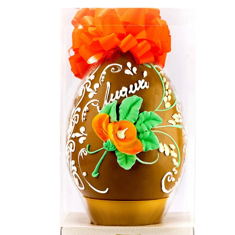 Uovo di Cioccolato Gold. WORLD PRODUCTS SHOP.500 grammi