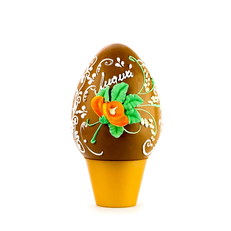 Uovo di Cioccolato Gold. WORLD PRODUCTS SHOP.500 grammi