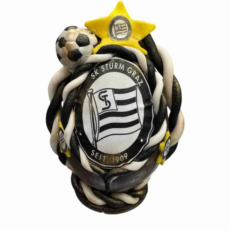 Uovo di Pasqua Artigianale Sturm Graz Austria farcito 1,3kg