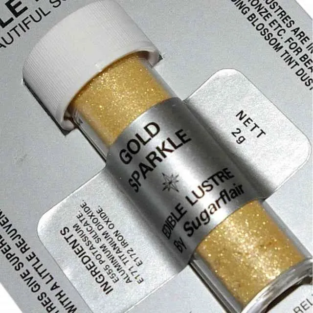 Oro Perlescente. Colorante concentrato in polvere. Sugarflair