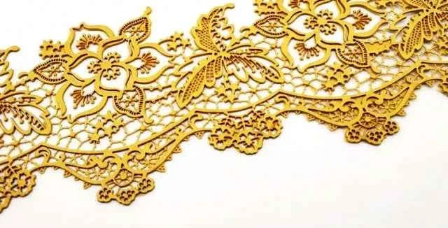 Pasta Sweet Lace Oro per Pizzi in Zucchero. 150 gr. Pasta Ricamo Cake e Cake