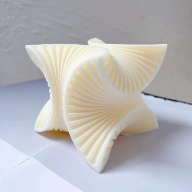 Cubo Geometrico a Spirale Large o Small. Stampo in silicone anche per Candele