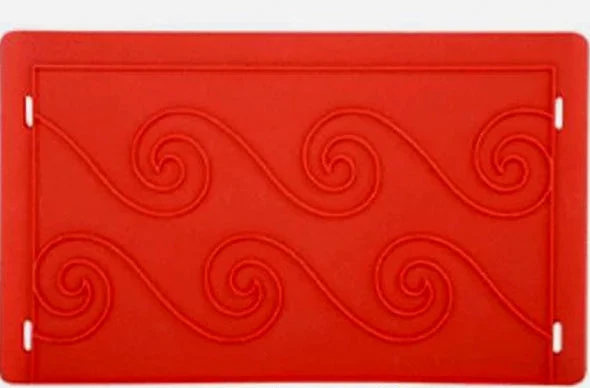 Onda del Mare. Stampo in silicone per decorazioni a rilievo. Modecor.