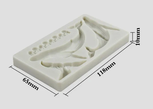 Balena e 1 Onda Mare. Stampo silicone