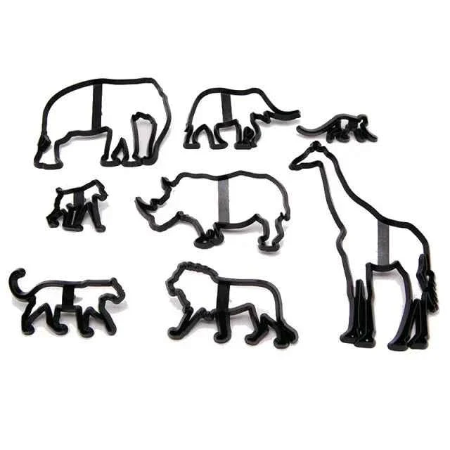 Animali della Savana. Stampo Safari Patchwork Cutter