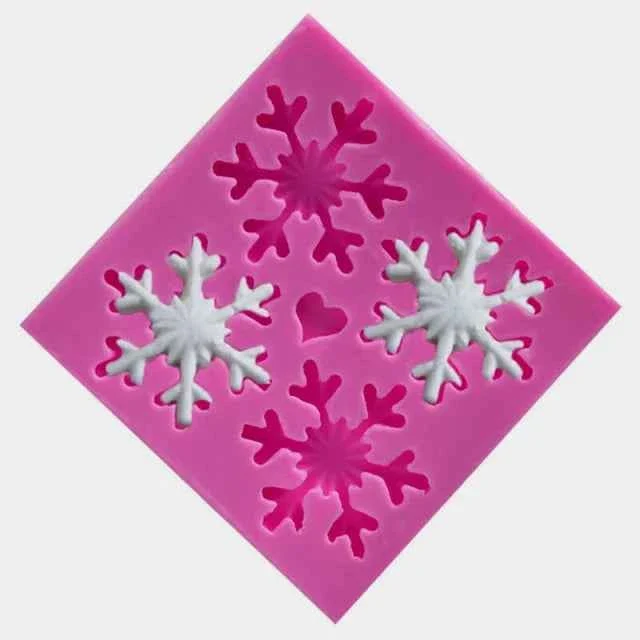 Grande Fiocco di neve. Stampo silicone
