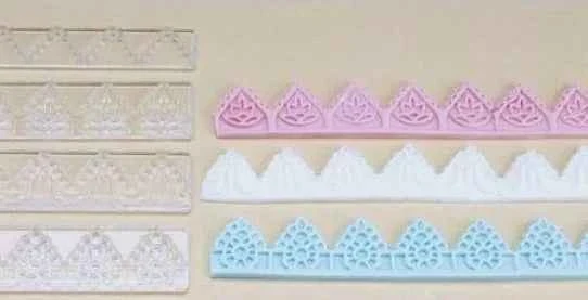 Bordo e Cornice. Set di 4 stampi