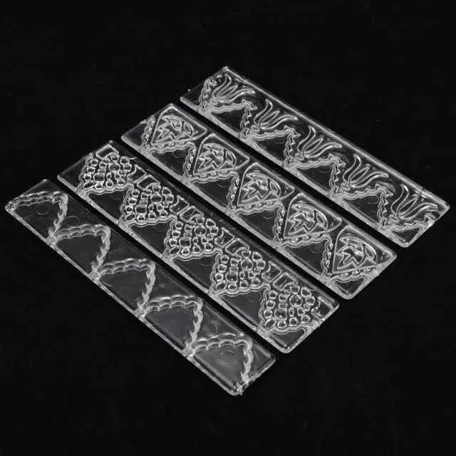 Bordo e Cornice. Set di 4 stampi
