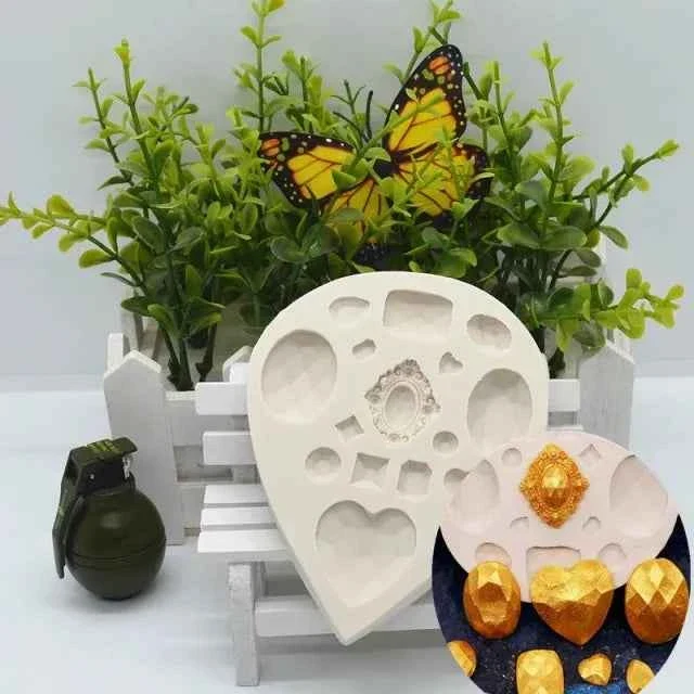 Gemme e Diamanti. Stampo in Silicone