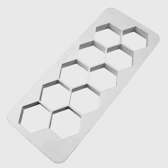 Esagono Piccolo. Multi Tagliapasta Geometrico. PME