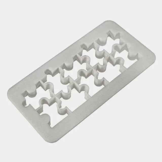 Puzzle. Set di 3 Multi Tagliapasta Geometrici. PME