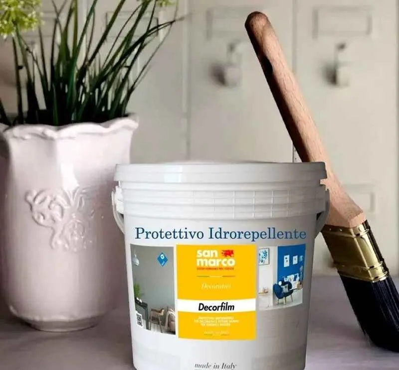 Decorfilm per Marmorina. Protettivo Idrorepellente all'Acqua