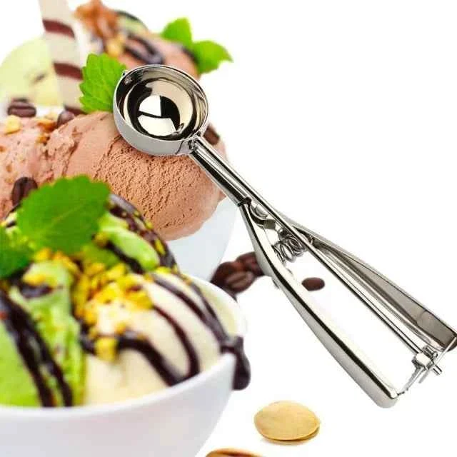 Cucchiaio dosatore per Gelato in acciaio Inox