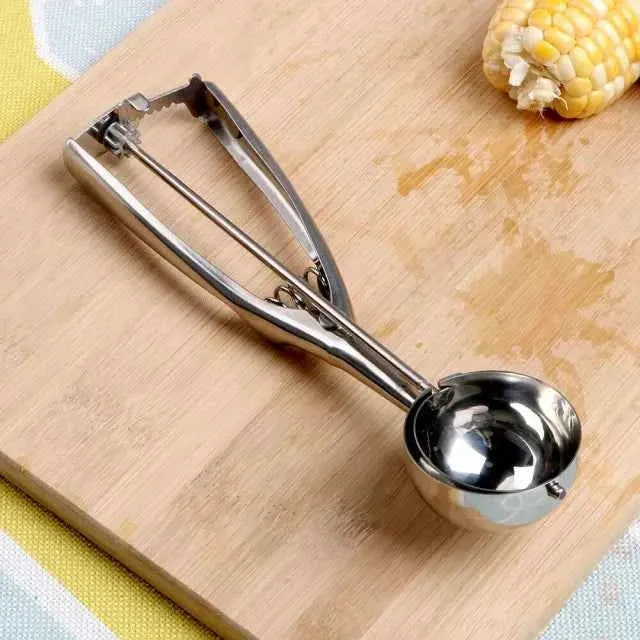 Cucchiaio dosatore per Gelato in acciaio Inox