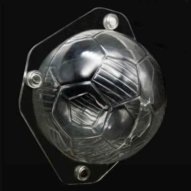 Fantastico Pallone Calcio in 3D. Doppio Stampo accoppiabile in policarbonato rigido