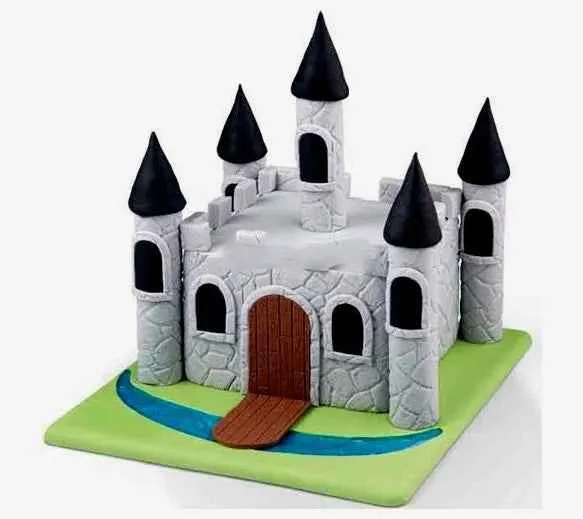 Set 2 stampi di Muro Legno Mattoni e Pietra. Silicone. Wilton