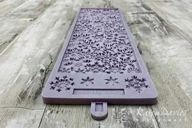 Fiocco di Neve. Grande Stampo in silicone. Karen Davies