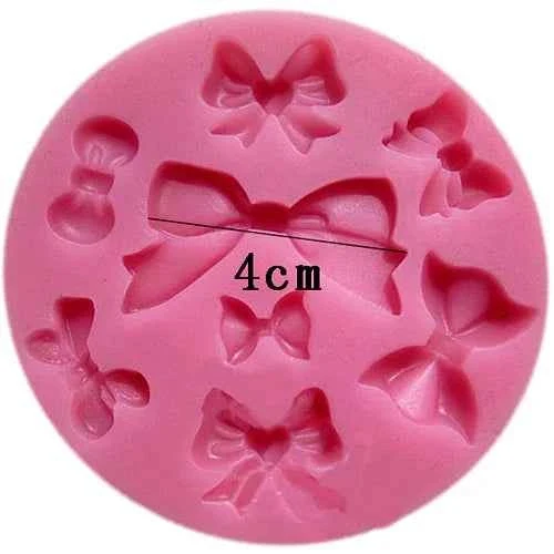 8 forme di Fiocchi e Papillon. Stampo Fiocco in Silicone