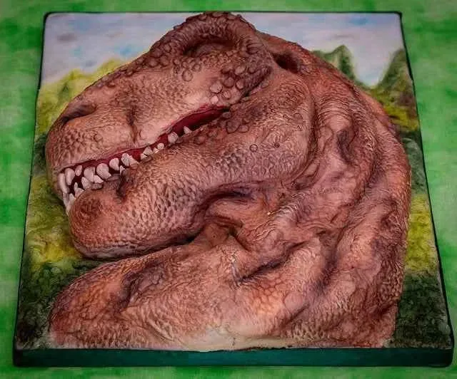 Pelle Drago Dinosauro. Spettacolare stampo in silicone