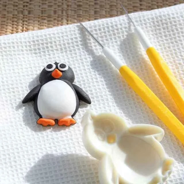 Pinguini. Set di 2 stampi di varie dimensioni