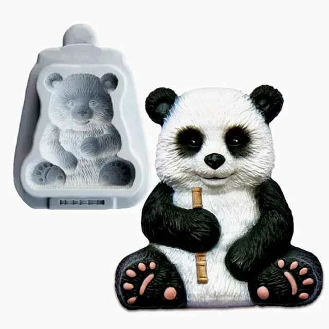 Grande Panda. Stampo in silicone