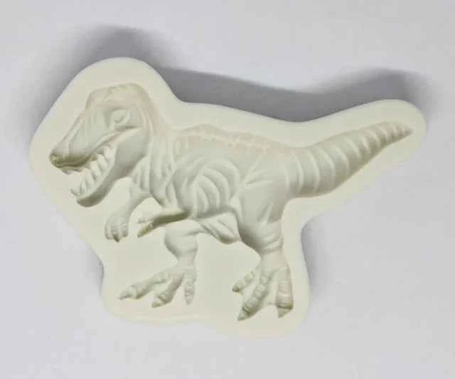 Tirrannosauro Rex e Protoceratopo. Dinosauro. Stampo in silicone