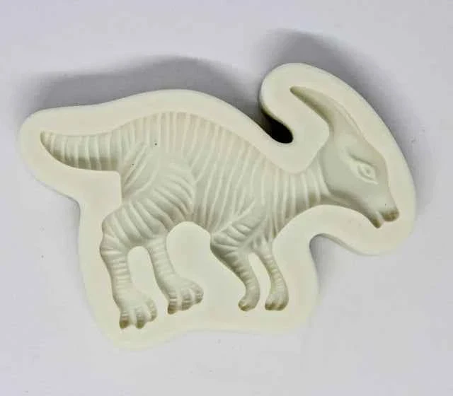 Tirrannosauro Rex e Protoceratopo. Dinosauro. Stampo in silicone