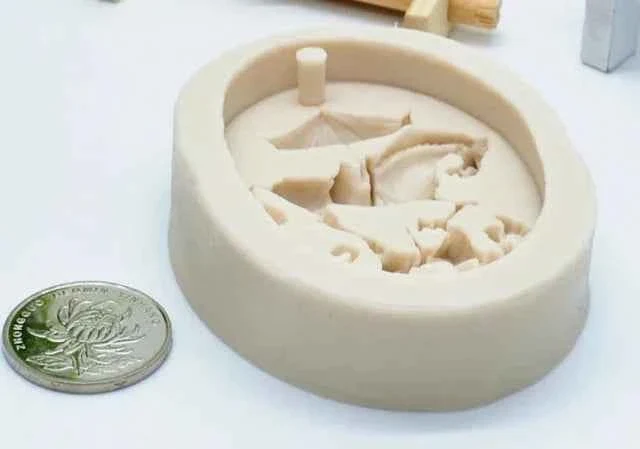 Cavallo Giostra. Stampo in silicone
