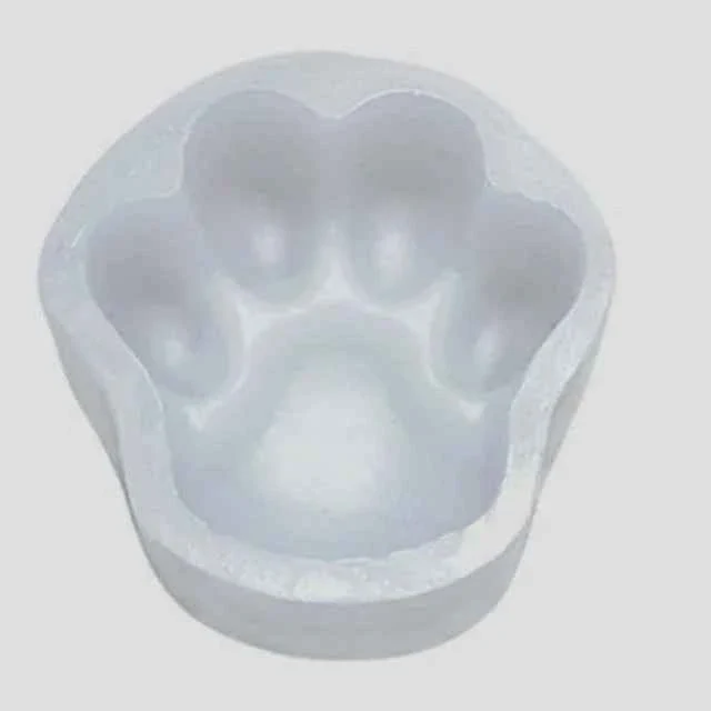 Grande Impronta Zampa 3D. Stampo in silicone