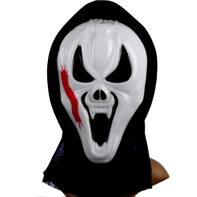 Scream Vampiro con Pompa e tubo per il sangue.Fantastica maschera Horror!!