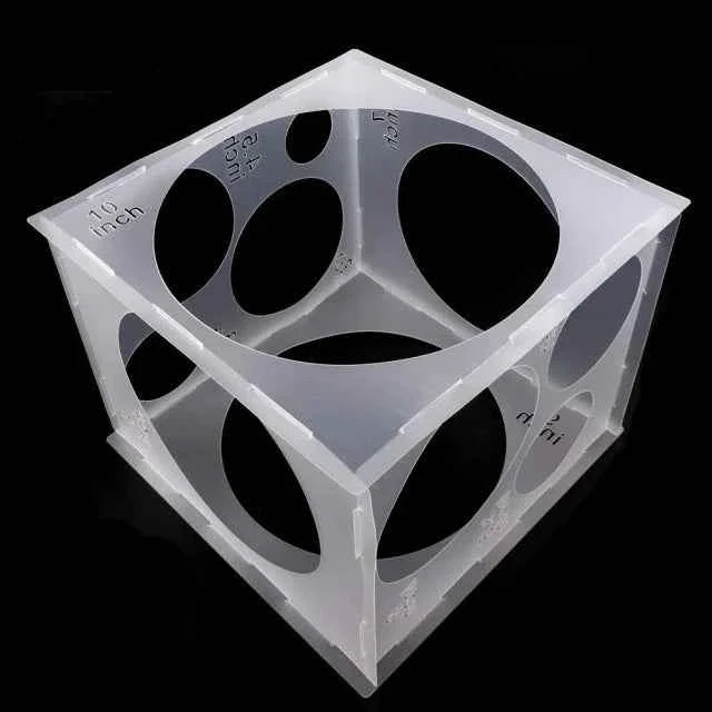 Cubo per misurare i Palloncini.