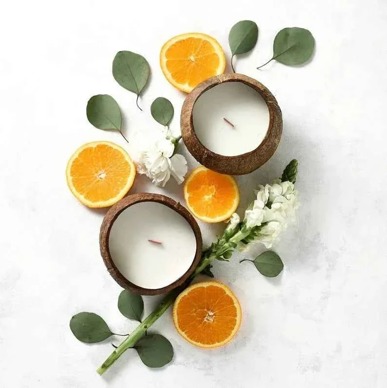 Cera di Cocco per Candele VERGINE in PEZZI per Contenitori e Tart.