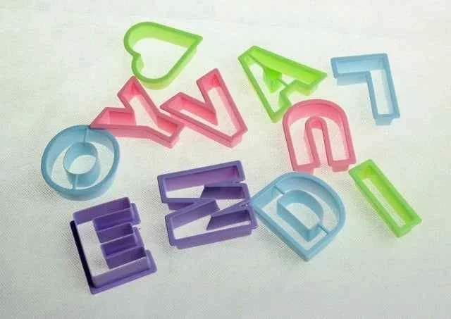 Set di 11 stampi I love You.
