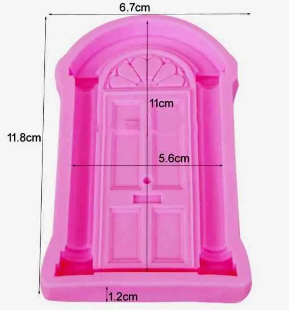 Grande Porta o Portone Castello. Stampo in silicone