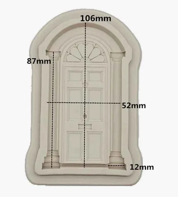 Grande Porta o Portone Castello. Stampo in silicone