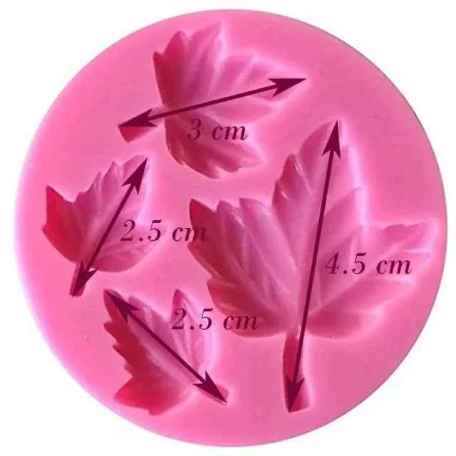 Foglie di Edera. Stampo in silicone