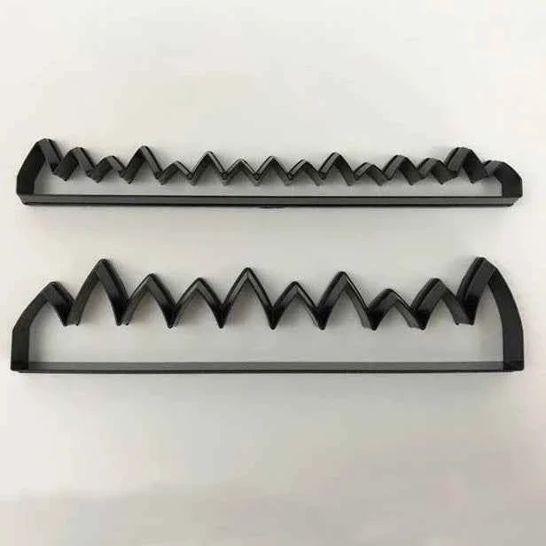Capelli e Piume. Set di 2 Stampi