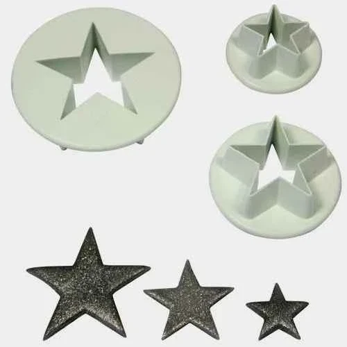 Stella. 3 Stampi tagliapasta. PME
